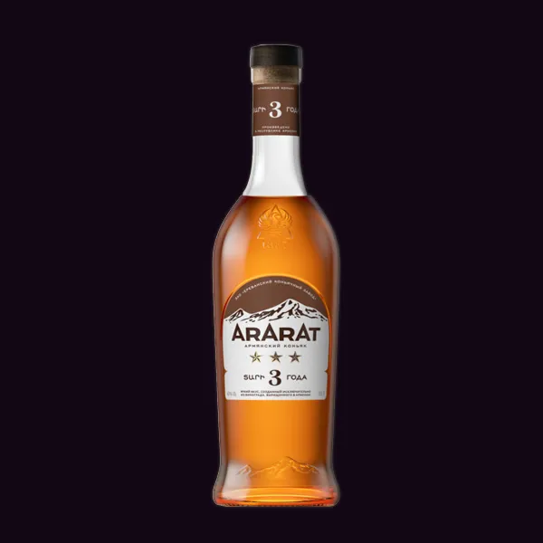 Арарат 3 года 0,5 л. Арарат 3 года 0,5 л.